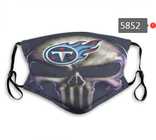 2020 NFL Tennessee Titans #4 Dust mask with filter
